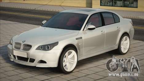 BMW 5-Series E60 [White] pour GTA San Andreas