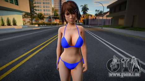 Tsukushi blue bikini für GTA San Andreas
