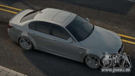 BMW M5 E60 Silver Edit pour GTA San Andreas