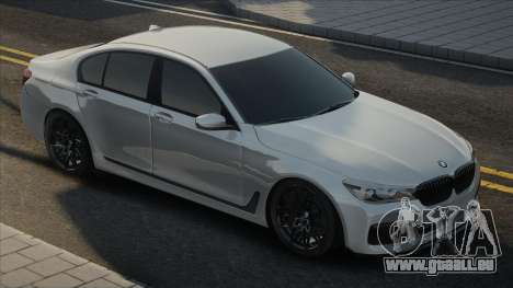 BMW 750I XDrive White für GTA San Andreas