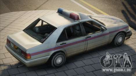 Nissan Crew (Police Car) from Resident Evil 6 pour GTA San Andreas