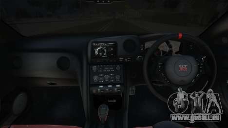 Nissan GT-R R35 [Black] pour GTA San Andreas