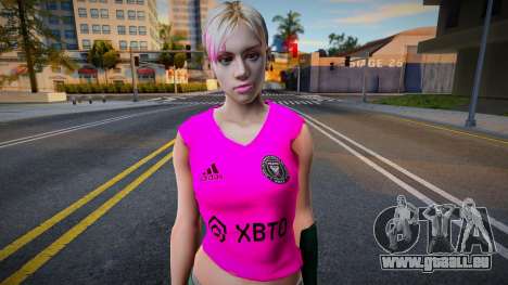 Jill Valentine Inter Miami pour GTA San Andreas