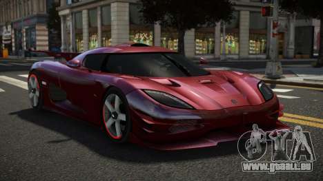 Koenigsegg Agera One G-Sport pour GTA 4