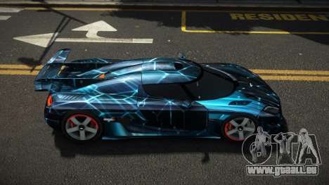 Koenigsegg Agera One G-Sport S8 pour GTA 4