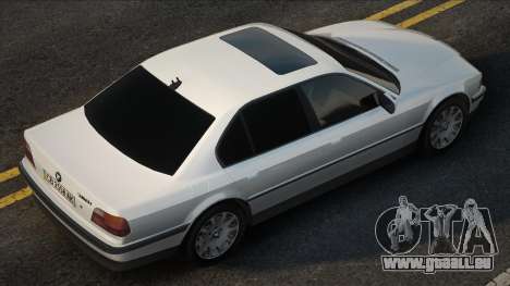 BMW 750I E38 1996 Ukr White pour GTA San Andreas