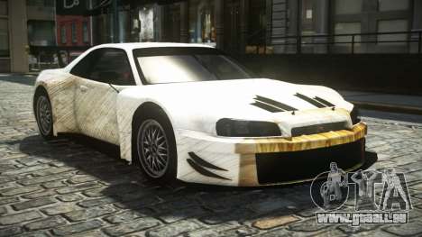 Nissan Skyline R34 X-Custom LE S3 pour GTA 4