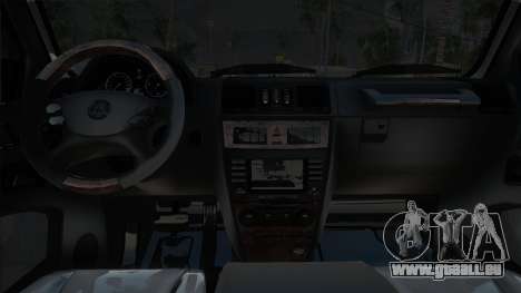 Mercedes-Benz G500 Black ver pour GTA San Andreas