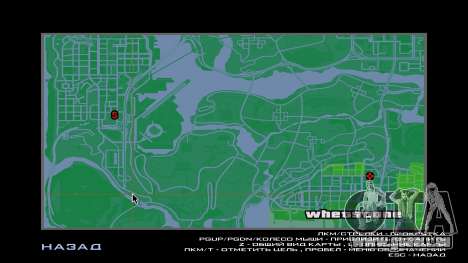 Green Map für GTA San Andreas