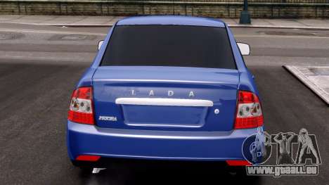 Lada Priora Blue pour GTA 4