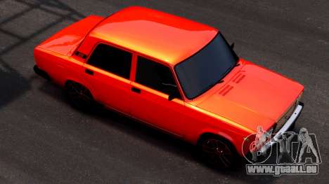 Vaz 2107 Na Relsah pour GTA 4