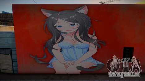 Anime Girl Wall Art pt. 4 pour GTA San Andreas