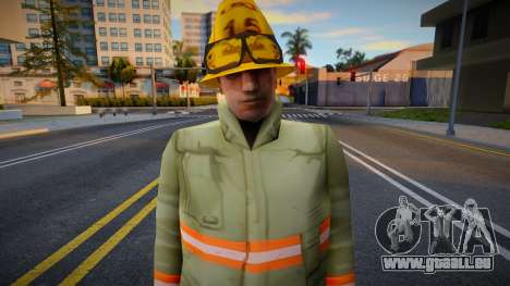 Lafd1 Upscaled Ped pour GTA San Andreas