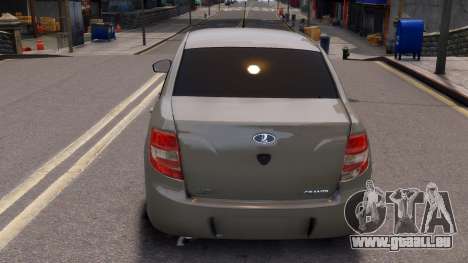 Lada Granta Grey pour GTA 4