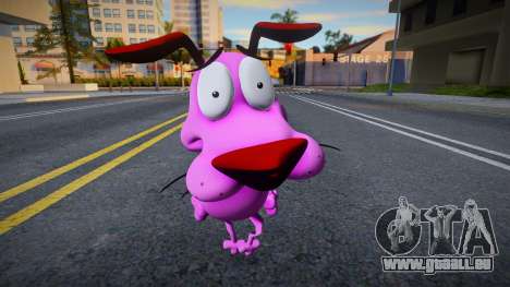 Courage The Cowardly Dog (Coraje El Perro Cobard für GTA San Andreas