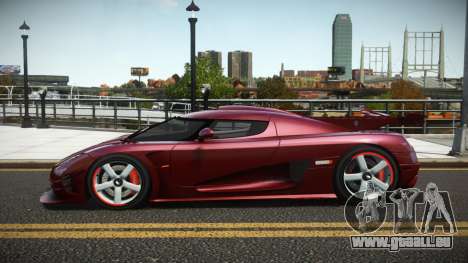 Koenigsegg Agera One G-Sport pour GTA 4