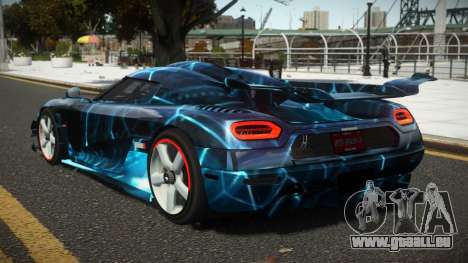 Koenigsegg Agera One G-Sport S8 für GTA 4