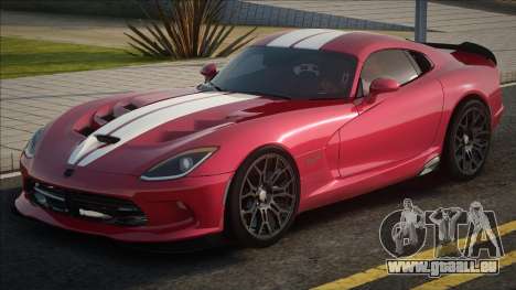 Dodge Viper GT [CCD Red] für GTA San Andreas