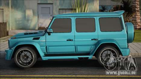 Mercedes-Benz G65 Onyx Blue Edit pour GTA San Andreas