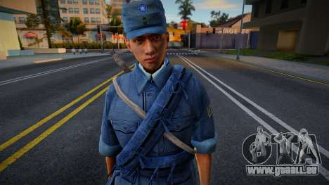 WW2 Chinese Soldier v2 für GTA San Andreas