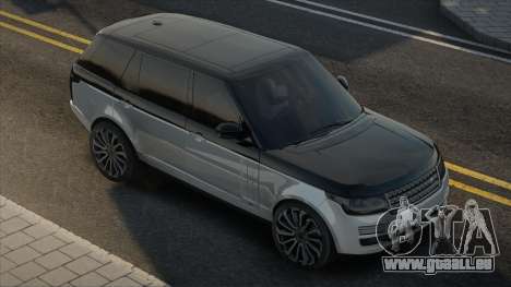 Land Rover Range Rover SVA Stock Black White für GTA San Andreas