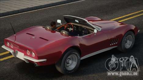 Chevrolet Corvette C3 Convertible [Red] für GTA San Andreas