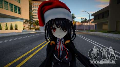 Kurumi Tokisaki (With Christmas Hat) für GTA San Andreas