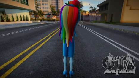 Rainbow Dash Dress pour GTA San Andreas