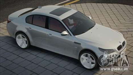 BMW 5-Series E60 [White] pour GTA San Andreas