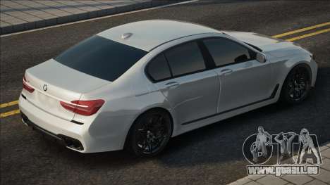 BMW 750I XDrive White für GTA San Andreas