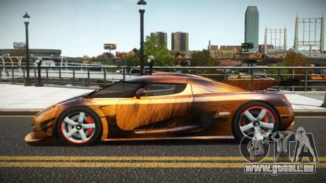 Koenigsegg Agera One G-Sport S13 pour GTA 4