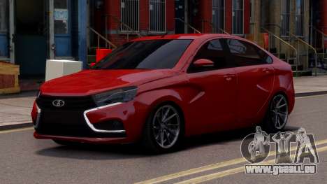 Lada Vesta Red für GTA 4
