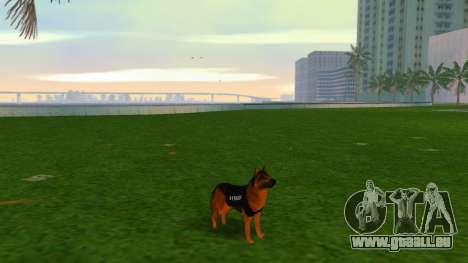 Police Dog Mod pour GTA Vice City