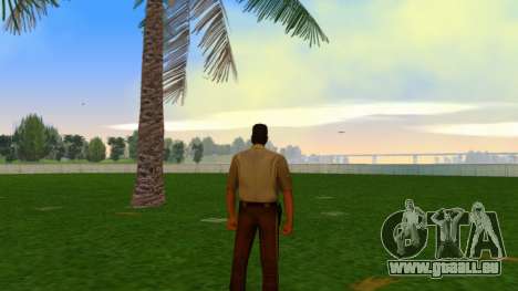 Lance Vance (Cop Outfit) Upscaled Ped pour GTA Vice City