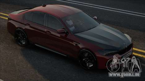 BMW M5 F90 KZ Plate pour GTA San Andreas