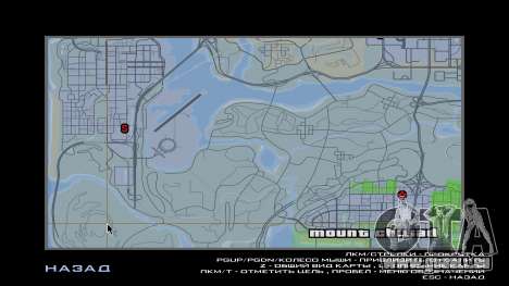 Transparente Karte für GTA San Andreas