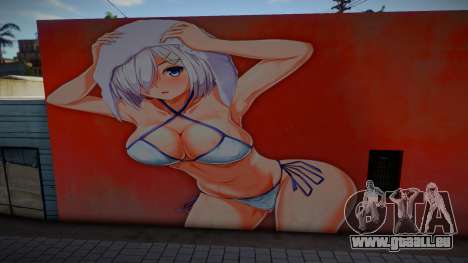 Anime Girl Wall Art pt. 2 für GTA San Andreas