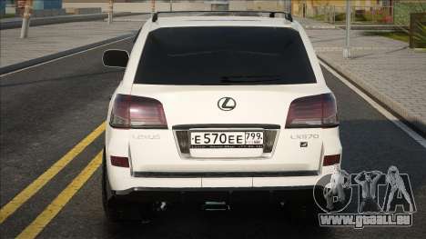 Lexus LX570 [White] für GTA San Andreas
