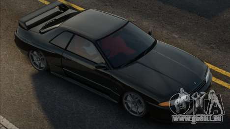 Nissan R32 GT-R [Black] pour GTA San Andreas