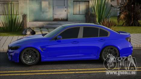 BMW M3 F30 Blue für GTA San Andreas