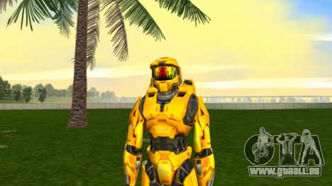 Master Chief Yellow pour GTA Vice City