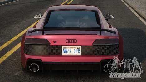 Audi R8 23 with spoiler pour GTA San Andreas