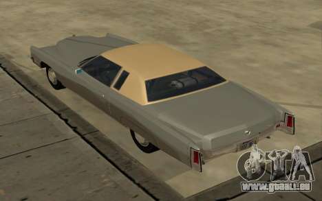 Cadillac Eldorado coupe 1972 pour GTA San Andreas
