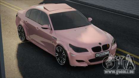 BMW M5 GOLD DG pour GTA San Andreas