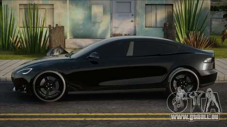 Tesla Model S Black für GTA San Andreas