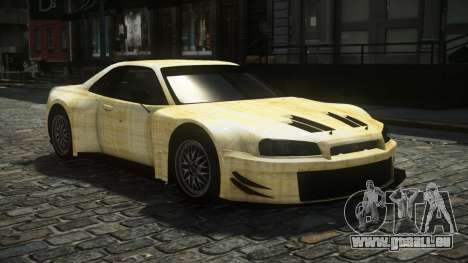 Nissan Skyline R34 X-Custom LE S12 pour GTA 4