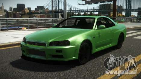 Nissan Skyline R-34 LR für GTA 4