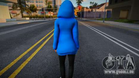 DOAXVV Shizuku - Hoodie LA Crips für GTA San Andreas