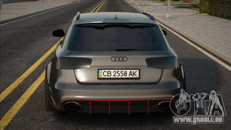 Audi RS6 [UKR] pour GTA San Andreas