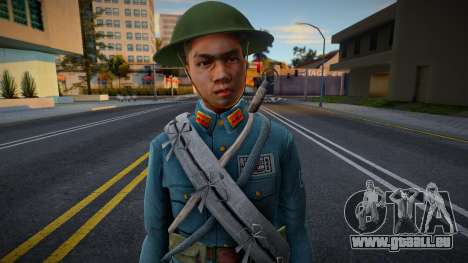 WW2 Chinese Soldier v1 pour GTA San Andreas
